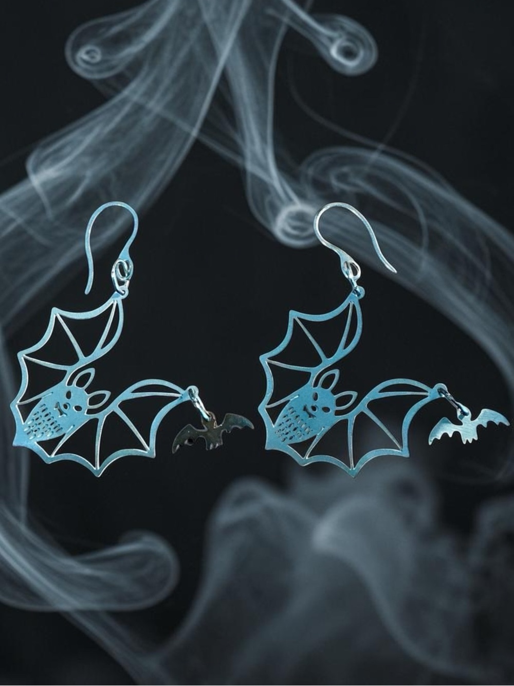 🆕 Bat Laser Cut Earrings